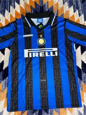 Inter Milan Ronaldo #10 Umbro Soccer Jersey Football Shirt medium NWT